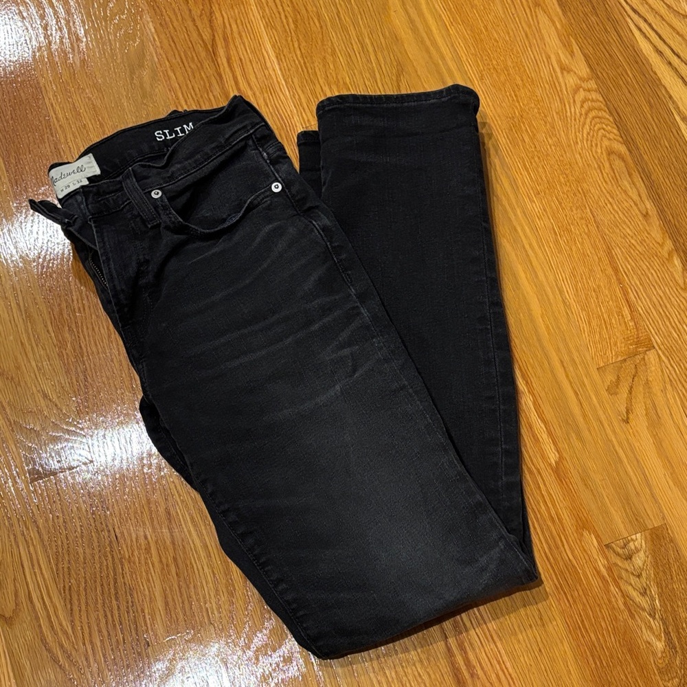 Madewell Men's Slim Black Jeans